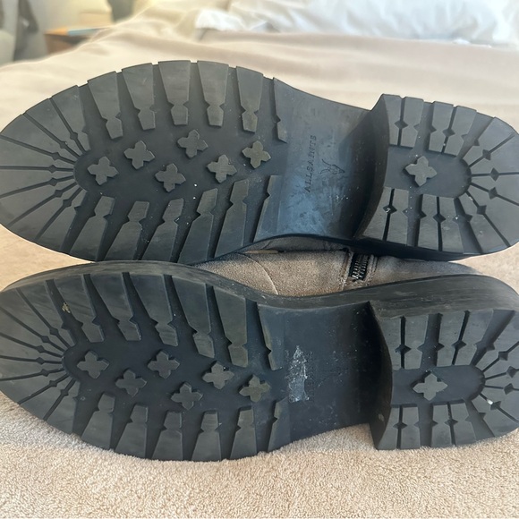 All Saints Dusty Cap Toe Lug Sole Combat Boots - Picture 4 of 5